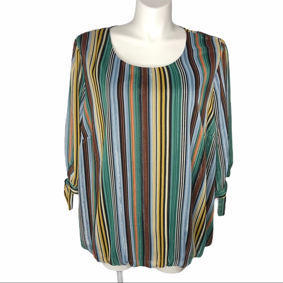 Avenue Tops - NEW!!! Avenue sheer sleeved blouse